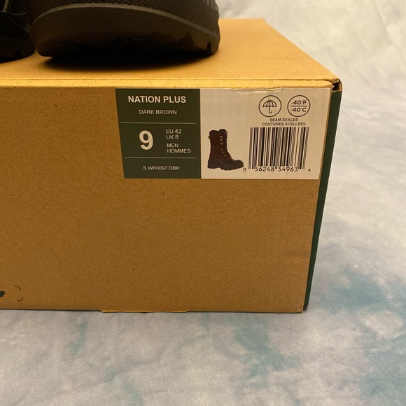 Kamik Men's NationPlus Waterproof Insulated Boots Brown Size 9 - Picture 9 of 10